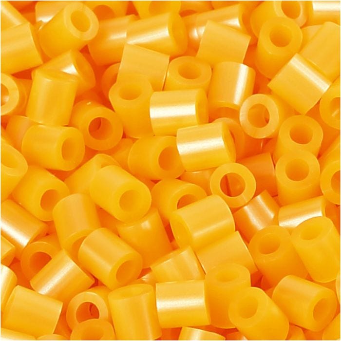 PhotoPearls, size 5x5 mm, hole size 2,5 mm, medium, apricot (29), 1100 pc/ 1 pack