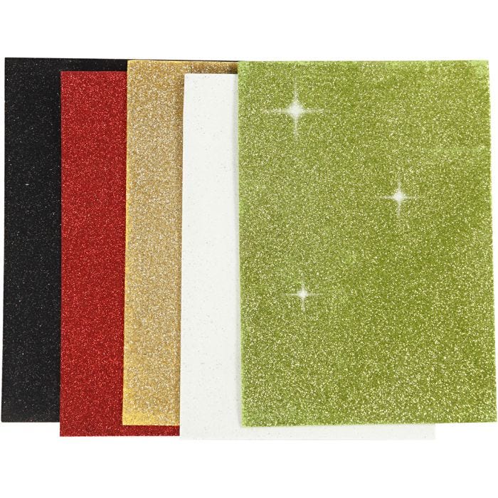 EVA Foam Sheets, A5, sheet 148x210 mm, thickness 2 mm, 5 sheet/ 1 pack