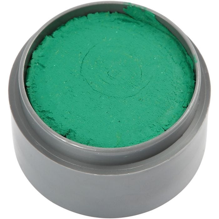 Water-based Face Paint, green, 15 ml/ 1 tub