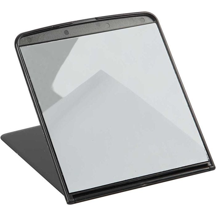 Mirror, 18 cm, 16 cm, 1 pc