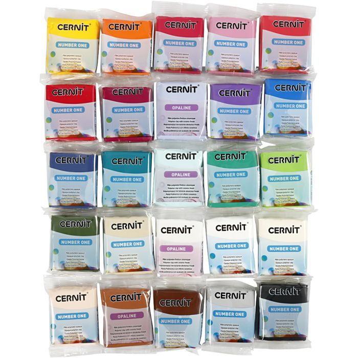 Cernit, Content may vary , assorted colours, 25x56 g/ 1 pack
