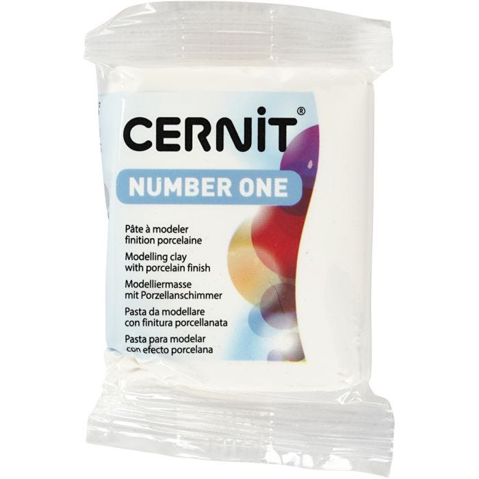 Cernit, opaque white (027), 56 g/ 1 pack