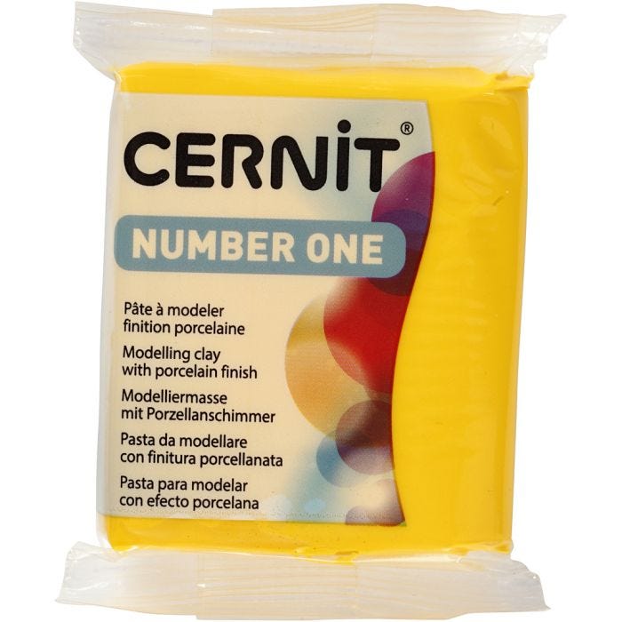 Cernit, yellow (700), 56 g/ 1 pack