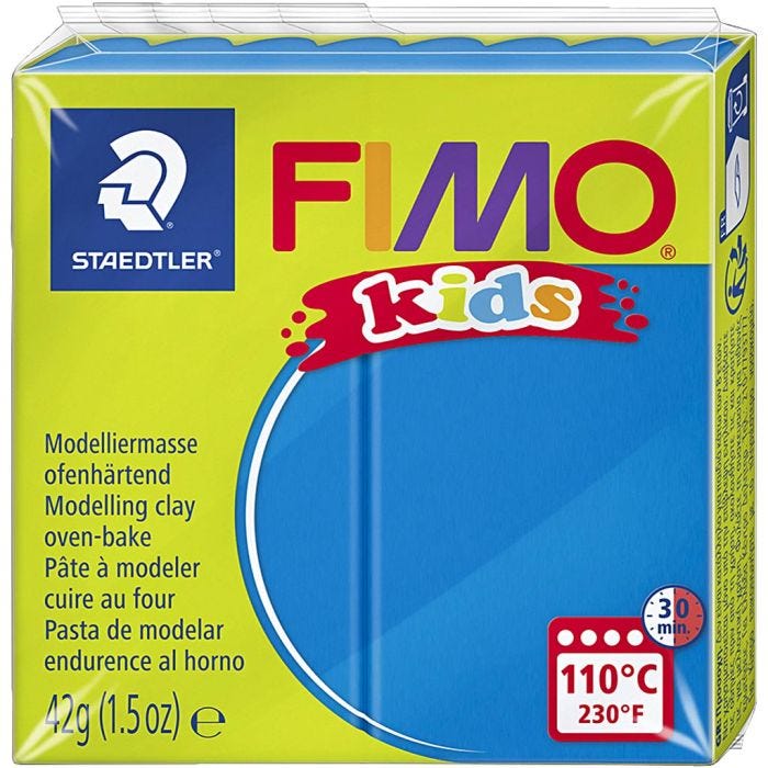 FIMO® Kids Clay, blue, 42 g/ 1 pack
