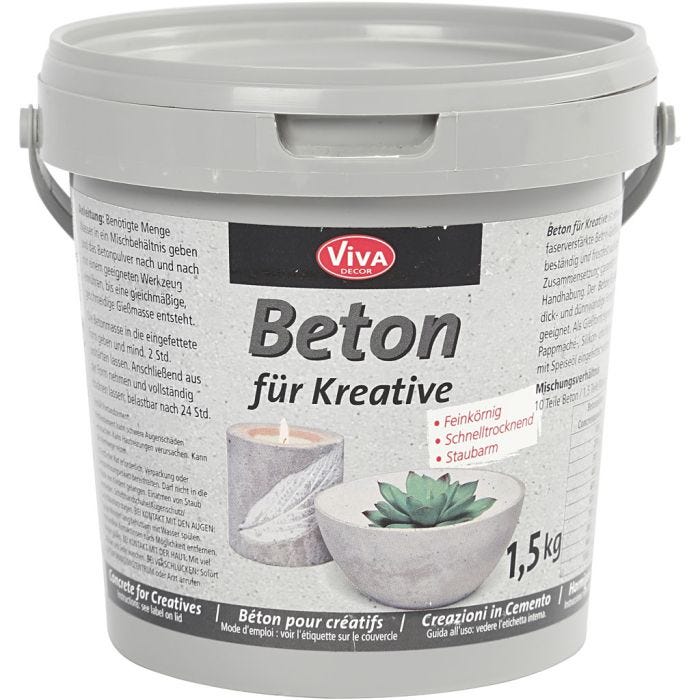 Hobby Concrete, grey, 1500 g/ 1 pack