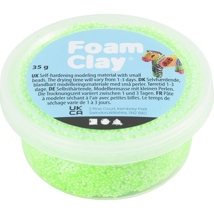 Foam Clay®, light green, 35 g/ 1 tub