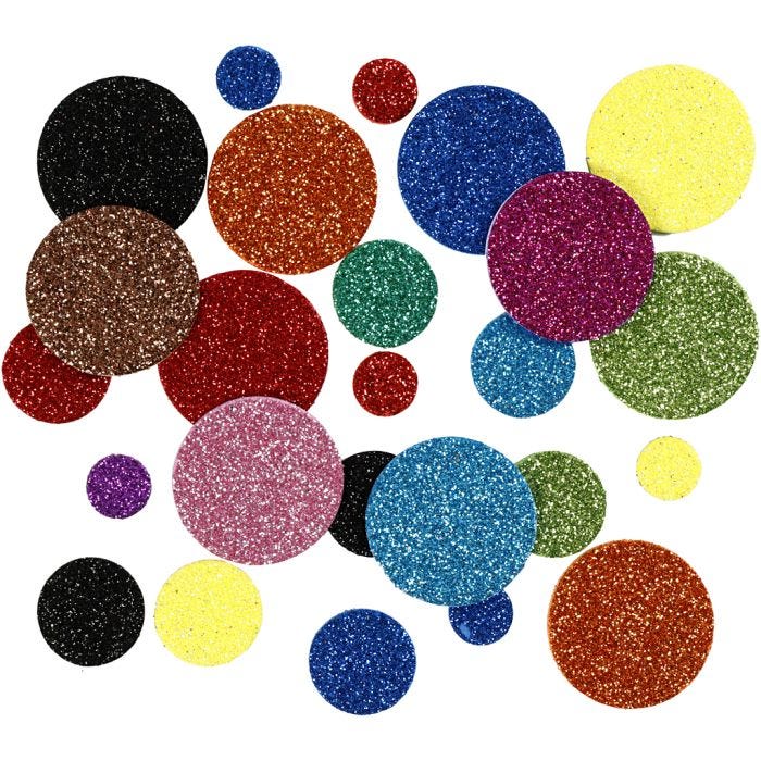 EVA Foam Circles, 12+20+32 mm, 150asstd./ 1 pack