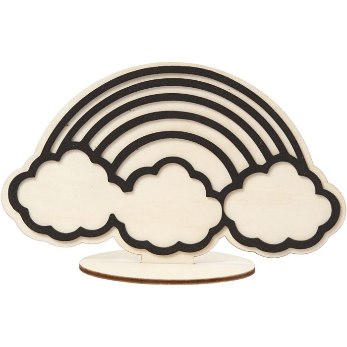 Decoration Figure, rainbow, 10,5 cm, 1 pc