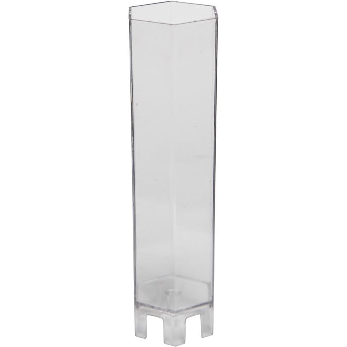 Candle Mould, Hexagonal, 170x53 mm, 1 pc