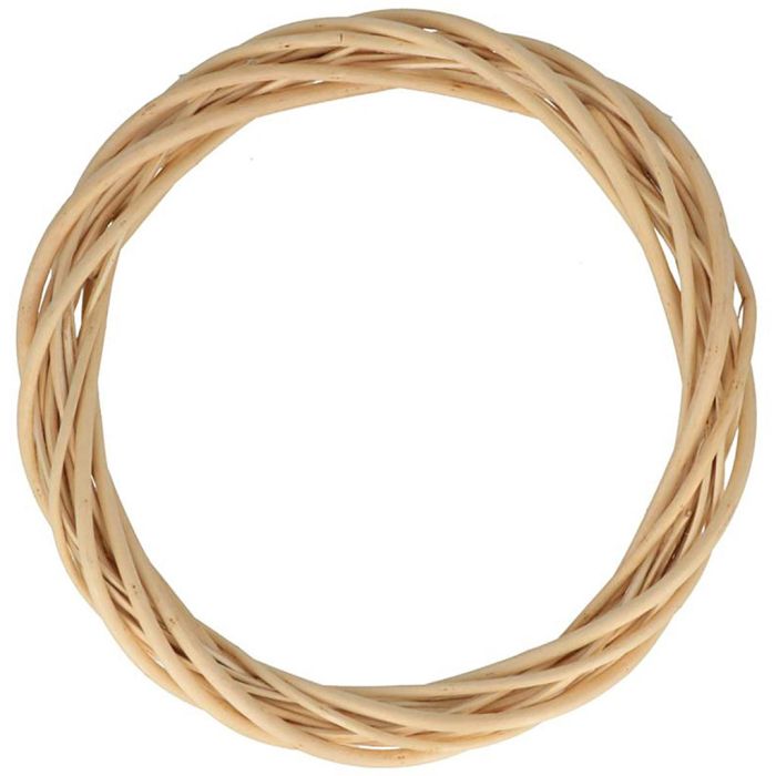 Wicker wreath to decorate, size 30 cm, 1 pc