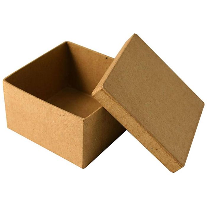 Cardboard box, Square, H: 5 cm, size 8,5x8,5 cm, 1 pc