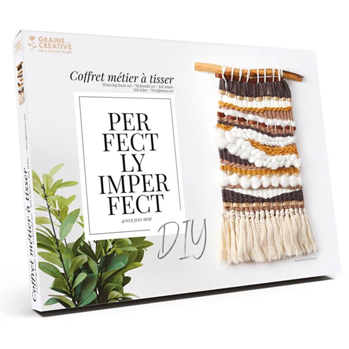 Loom kit, Perfectly Imperfect, size 40x30 cm, 1 pack