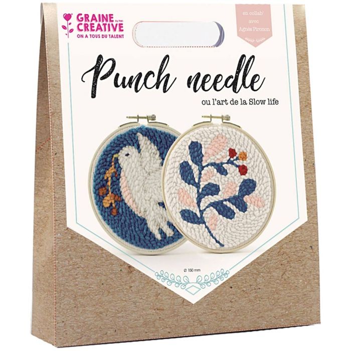 Kit punch needle, size 15 cm, 1 pack