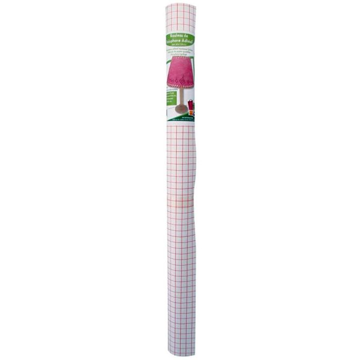 White adhesive polyphane on a roll, size 60x120 cm, white, 1 pc