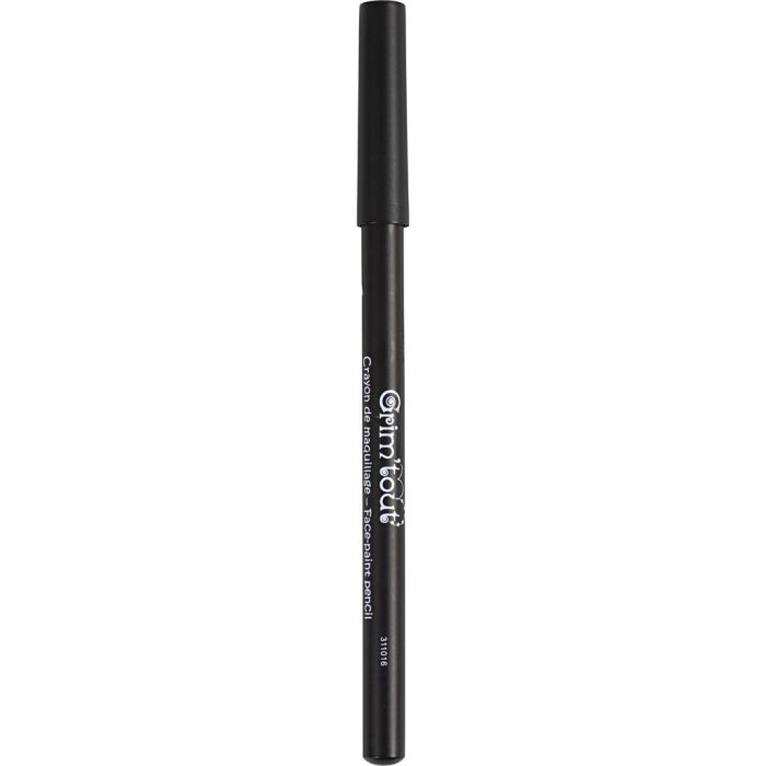 Face paint pencil, black, 1 tub