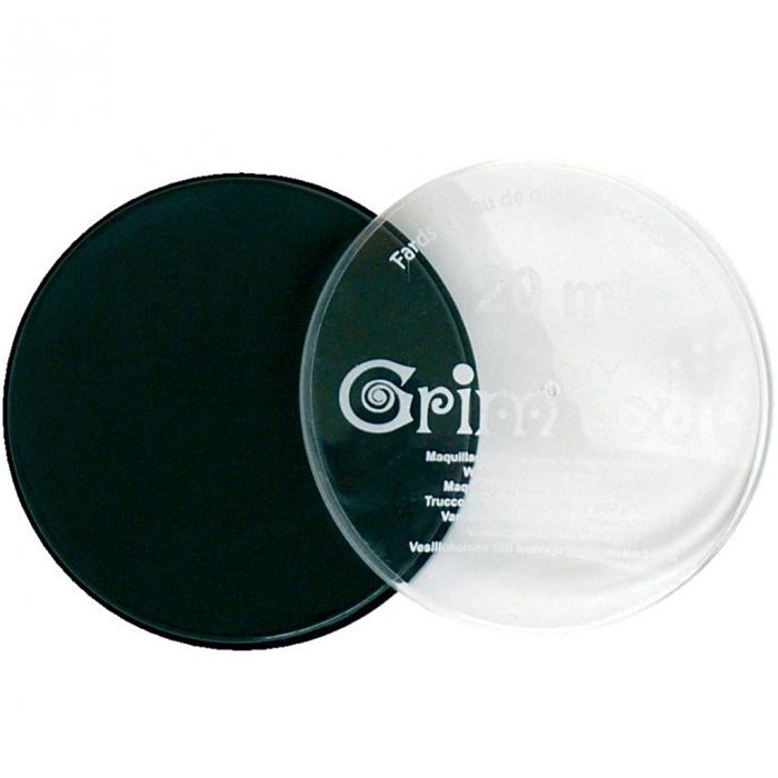 Professional face paint shade, black, 20 ml/ 1 tub
