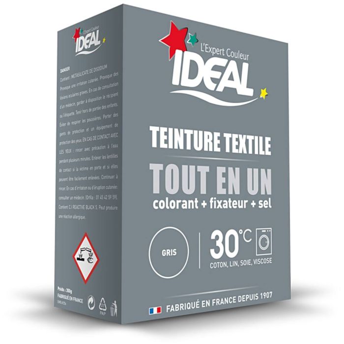 Ideal All-in-One complete dye kit, mini, grey, 230 g/ 1 pack