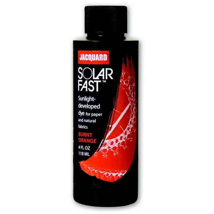 Jacquard Solarfast - Photosensitive dye, burnt orange (102), 118 ml/ 1 bottle