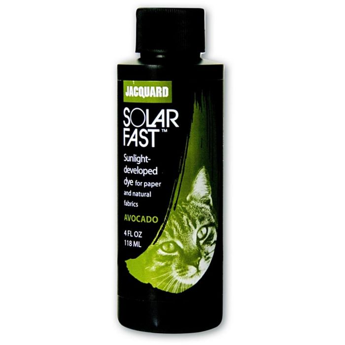 Jacquard Solarfast - Photosensitive dye, avocado (110), 118 ml/ 1 bottle