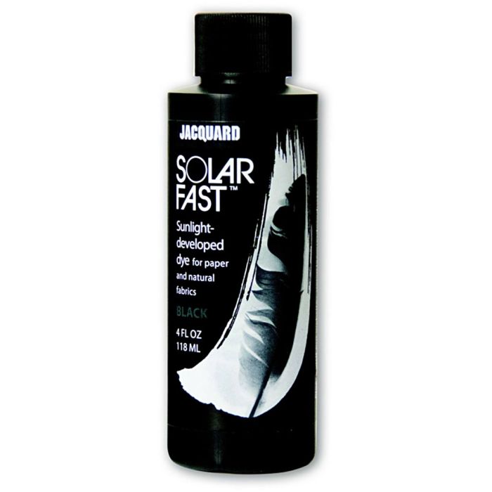 Jacquard Solarfast - Photosensitive dye, black (113), 118 ml/ 1 bottle