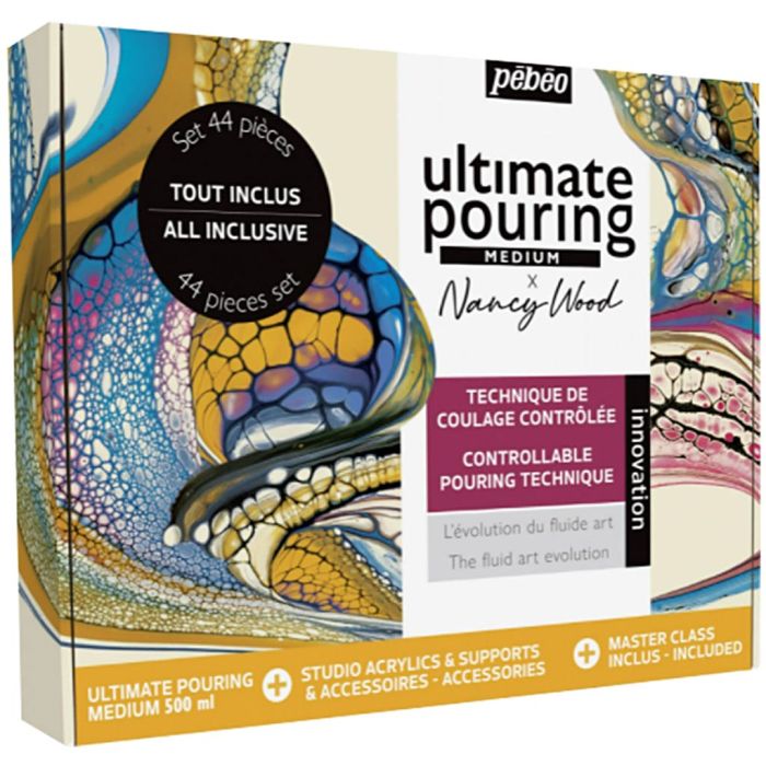 Paint set - Ultimate Pouring, Nancy Wood, 44 pc/ 1 pack