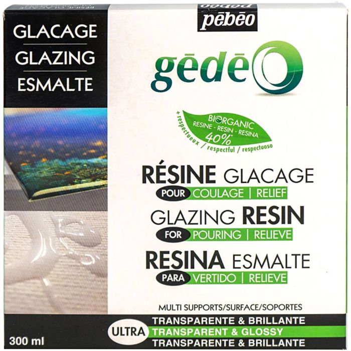 Organic glazing resin kit, 300 ml/ 1 pack