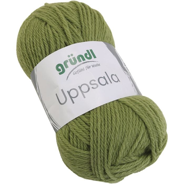 Wool yarn, L: 125 M, 50 g/ 1 pc