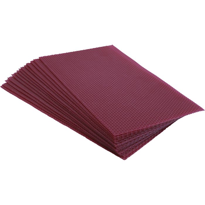 Beeswax Sheets, size 20x33 cm, purple, 5 kg, 70 pc/ 1 pack