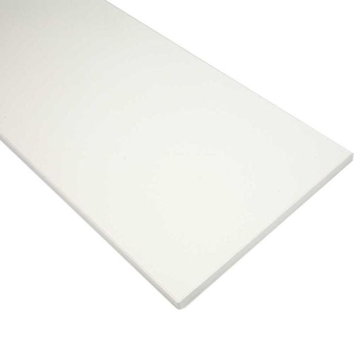 Melamine Shelf, D. 200 mm, L: 398 mm, thickness 16 mm, 1 pc