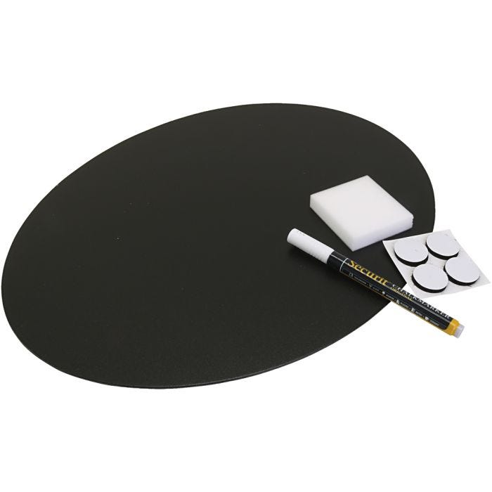 Outdoor Board, Oval, 47x32x0,3 cm, 1 pc