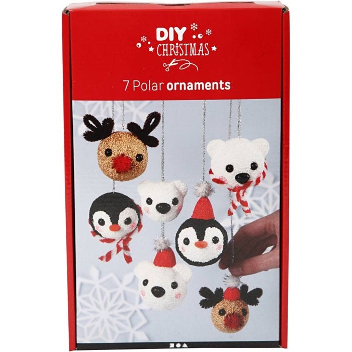 Polar Ornaments, 1 set