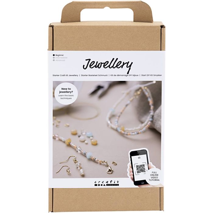 Starter Craft Kit Jewellery Classic Beads, 1 pack