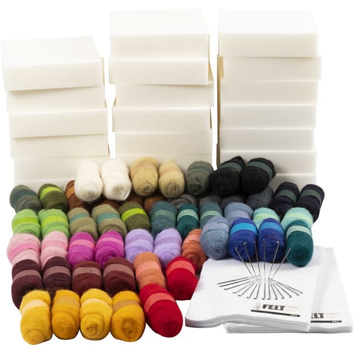 Creative Learning Kit, beige, 1 set