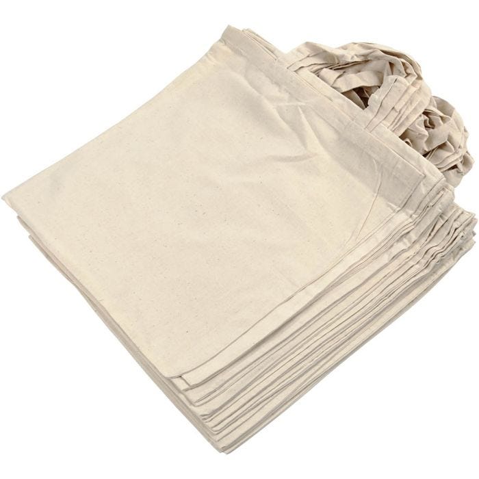 Tote Bag, size 38x42 cm, 145 g, 20 pc/ 1 pack