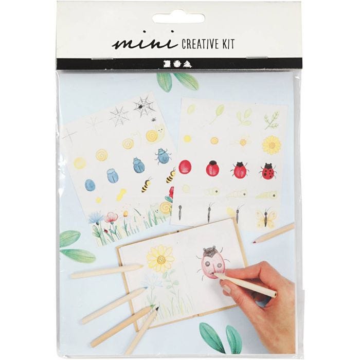 Mini Craft Kit, bugs, 1 pack