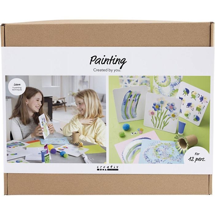 Mega Craft Kit Painting, assorted colours, 1 pack