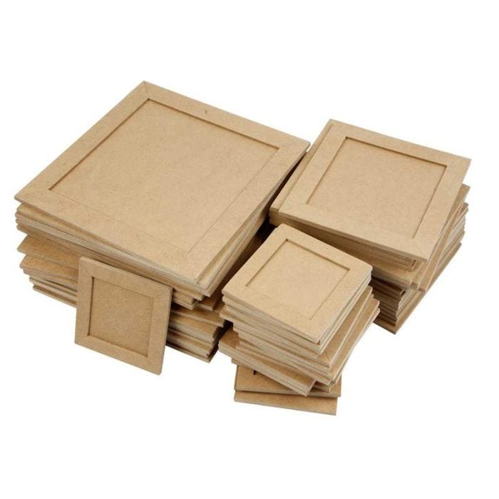 Collage Frame, size 10x10 + 15x15 + 22x22 cm, 200 pc/ 1 pack