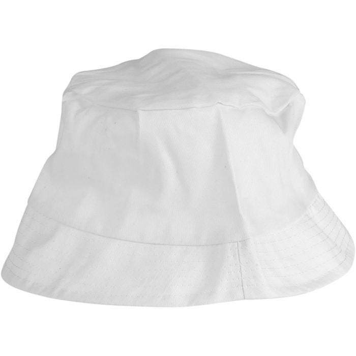Bucket Hat, size 54 cm, white, 12 pc/ 1 pack
