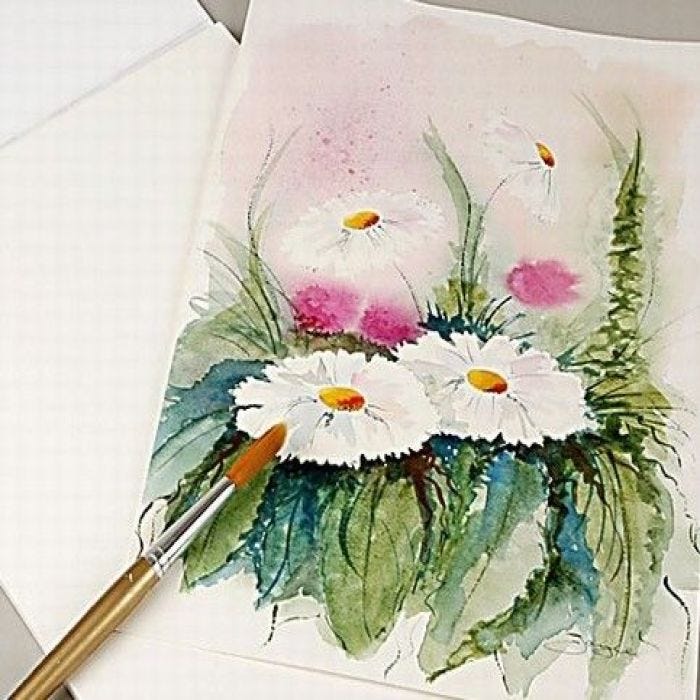 A Watercolor Pad