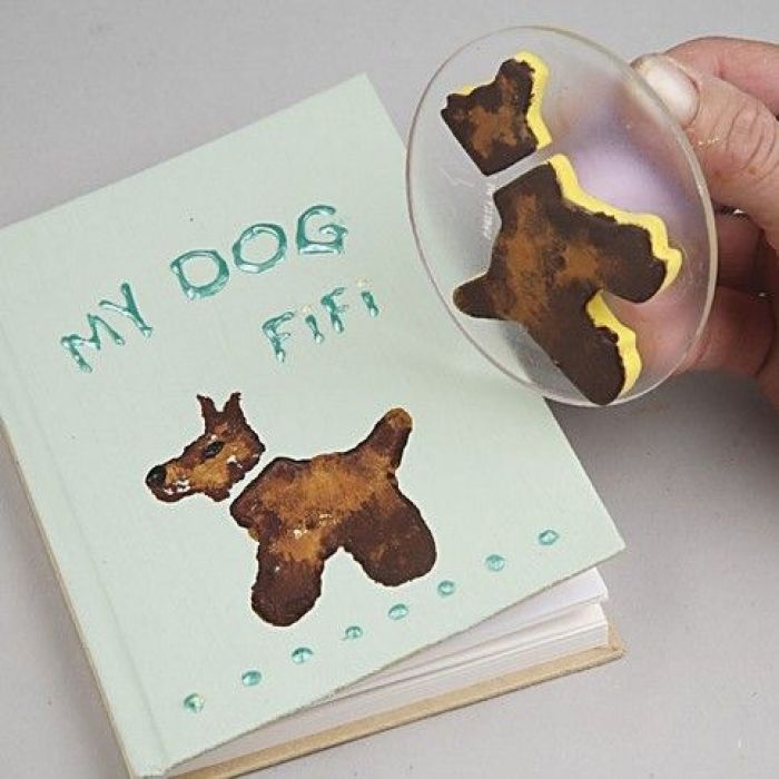 Foam Stamps With Handle