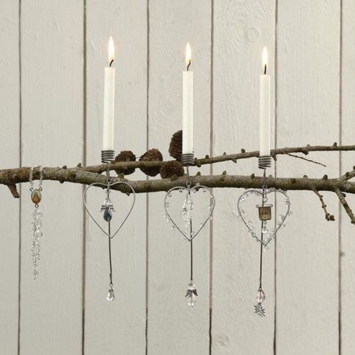A Fashionable Christmas Tree Candle Holder