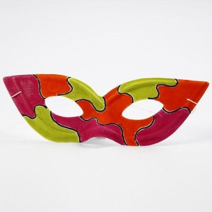 A Painted Zorro Mask