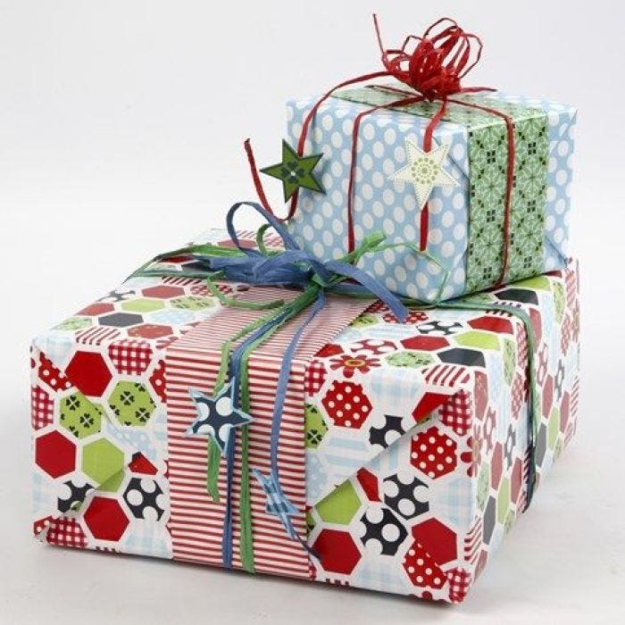 Gift Wrapping with Vivi Gade Design Paper (the London Series)