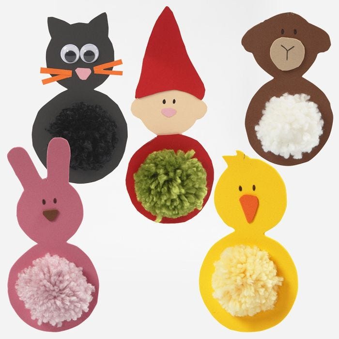 Foam Rubber Easter hanging Decorations