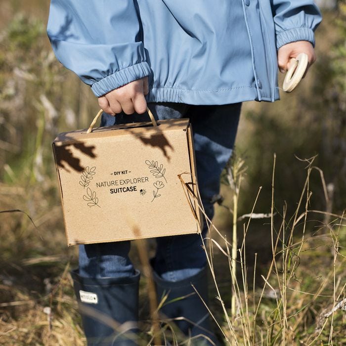 Experience Nature and make a nature book