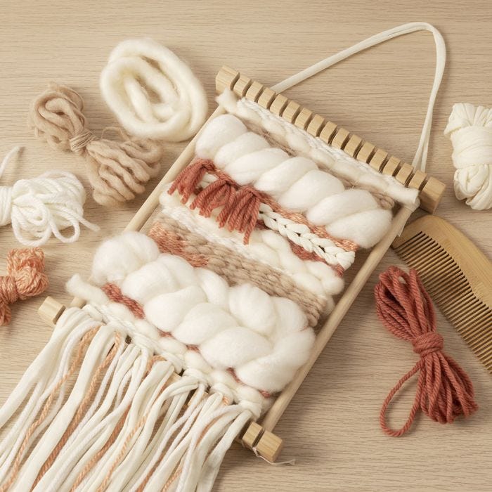 Starter Craft Kit: Learn how to weave on a loom