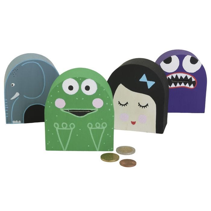 Fun, imaginative money boxes