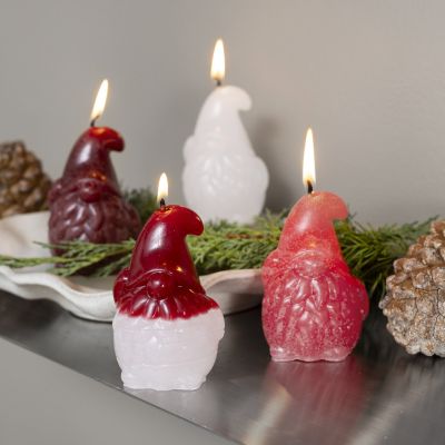 Cast Santa candles
