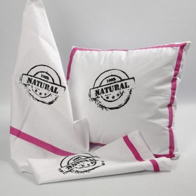 Screen Stencil Prints on a Tea Towel and a Cushion Cover