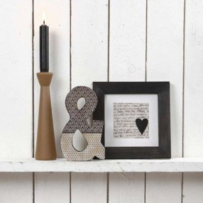 Interior Items painted & decorated with Vivi Gade Decoupage Paper
